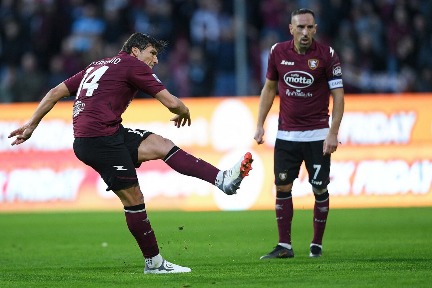 Giocatori della Salernitana