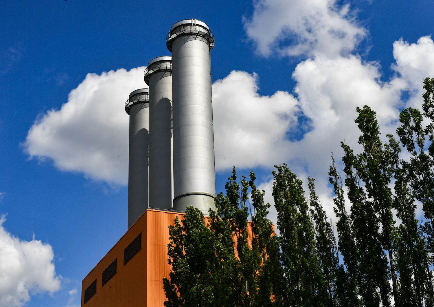 Una centrale termica a Berlino