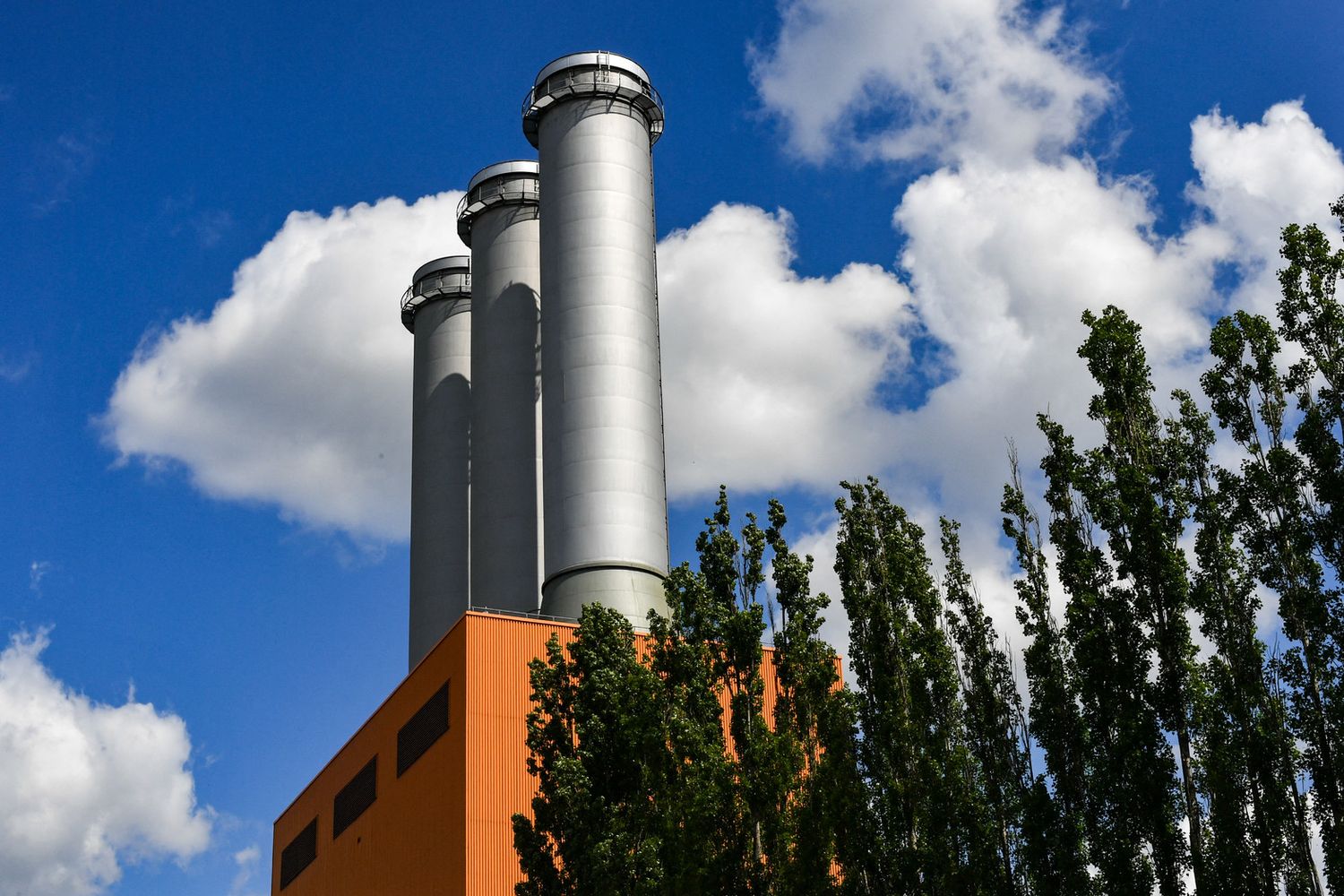 Una centrale termica a Berlino