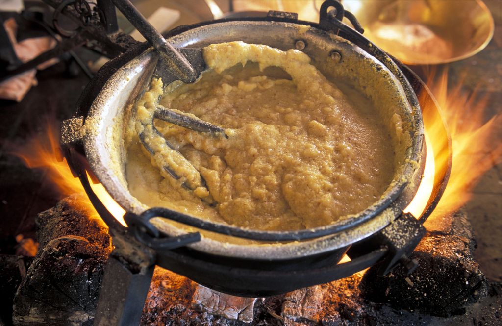 Un paiolo per la polenta