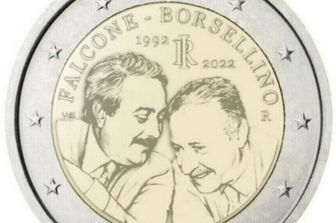 La moneta da 2 euro dedicata a Falcone e Borsellino