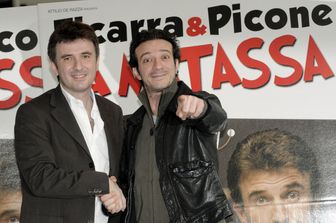 Ficarra e Picone alla presentazione del film 'La Matassa'