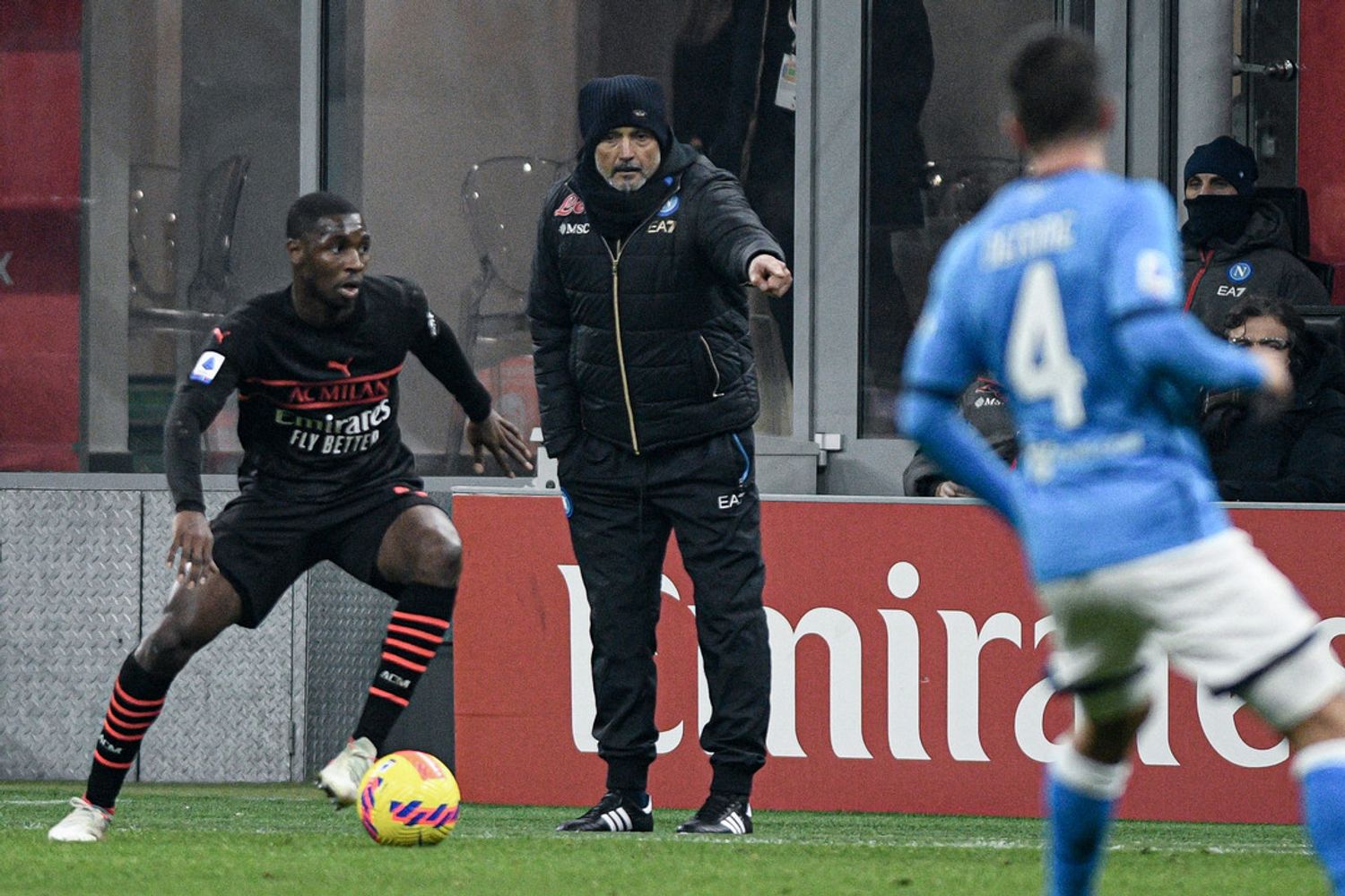 L'allenatore del Napoli Luciano Spalletti &nbsp;