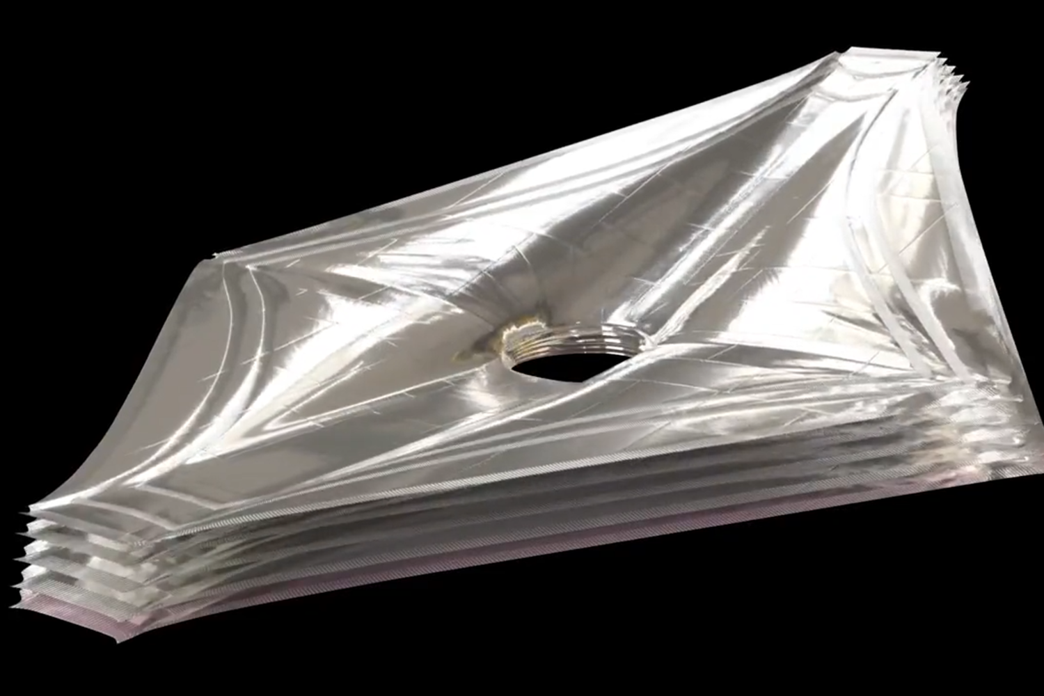 L'ombrello solare del telescopio Webb&nbsp;