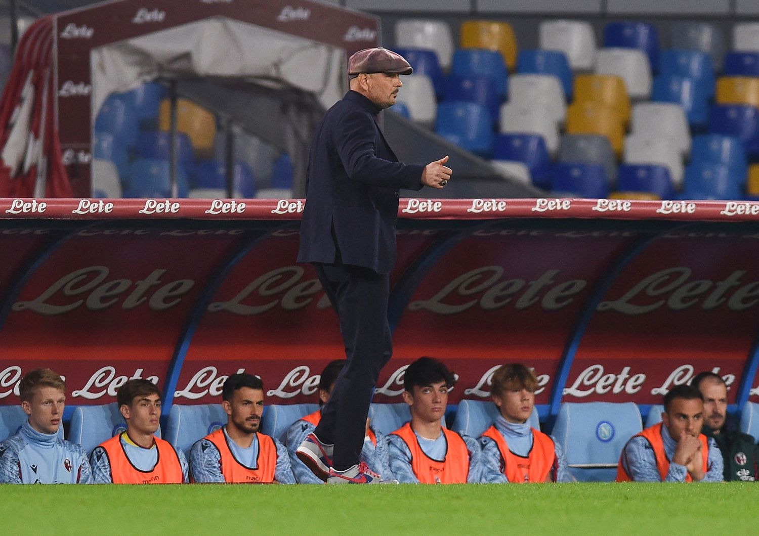 L'allenatore del Bologna Sini&scaron;a Mihajlović &nbsp;