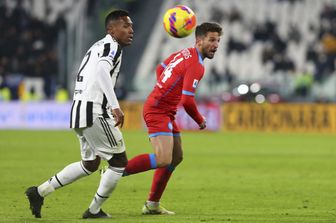 Un momento del match Juventus-Napoli&nbsp;