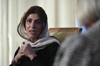 La principessa Basma bint Saud in una foto scattata nel 2017