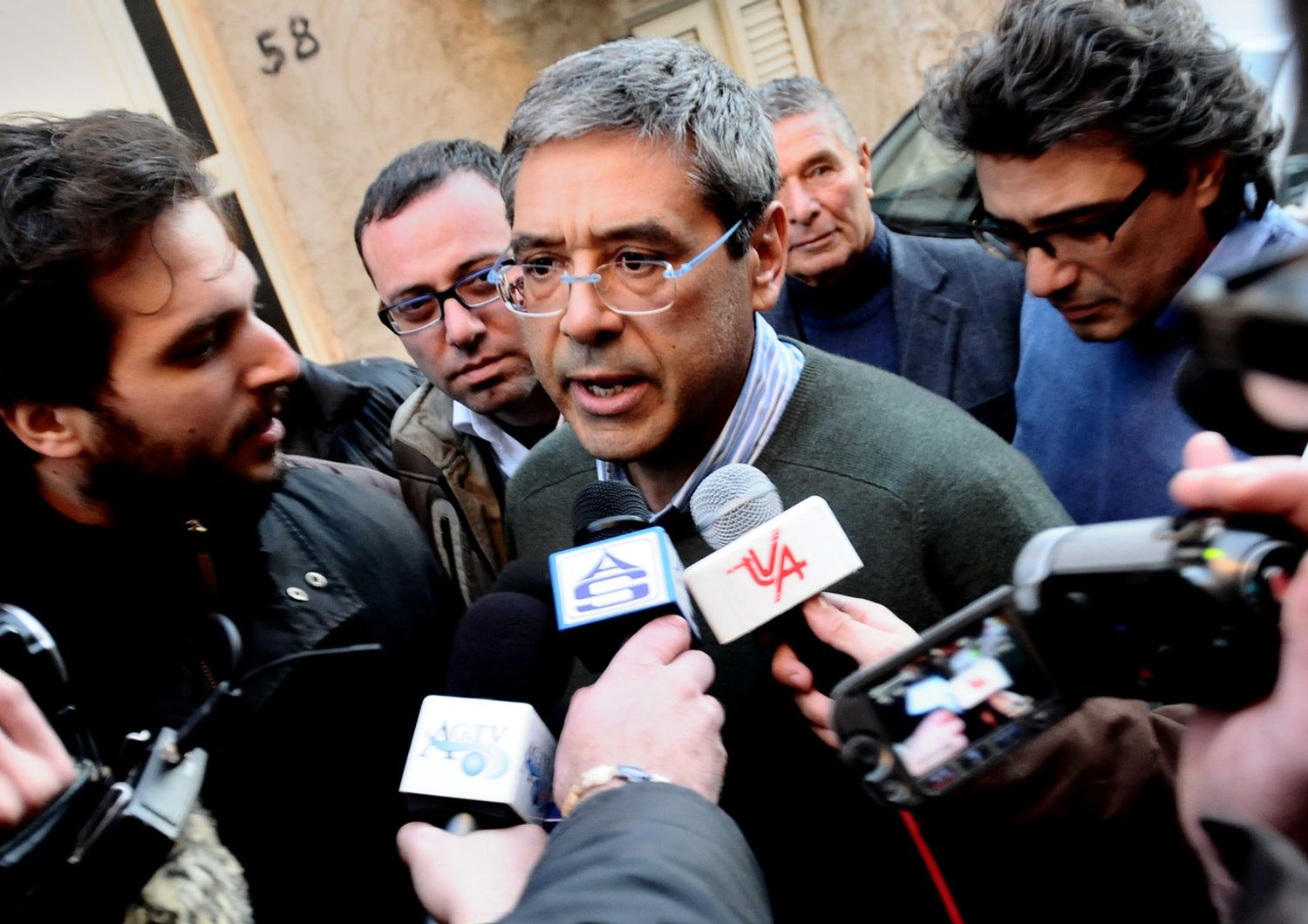 Tot&ograve; Cuffaro, ex presidente della Regione Sicilia, in una imagine del 2013