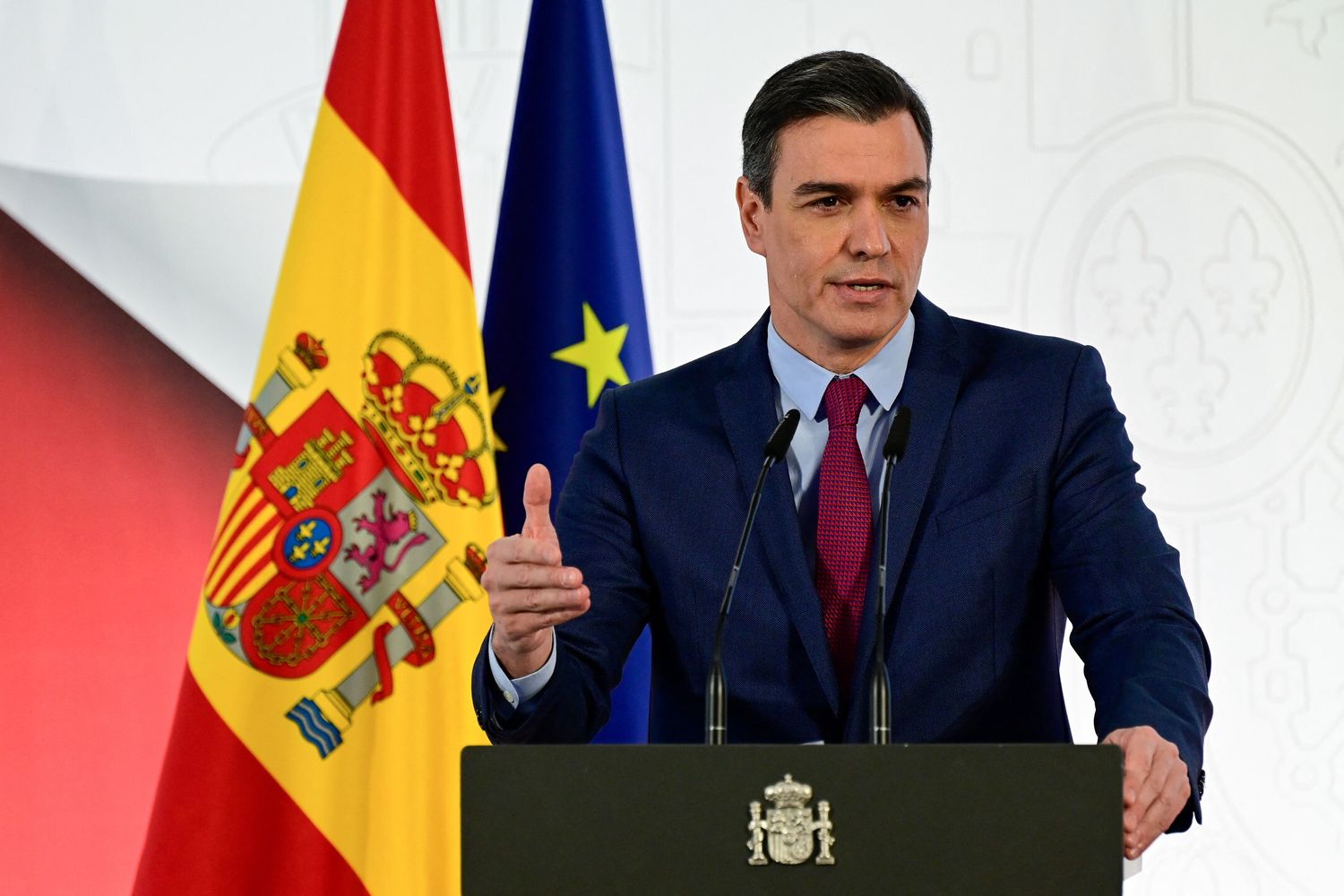 Il presidente del consiglio spagnolo Pedro Sanchez