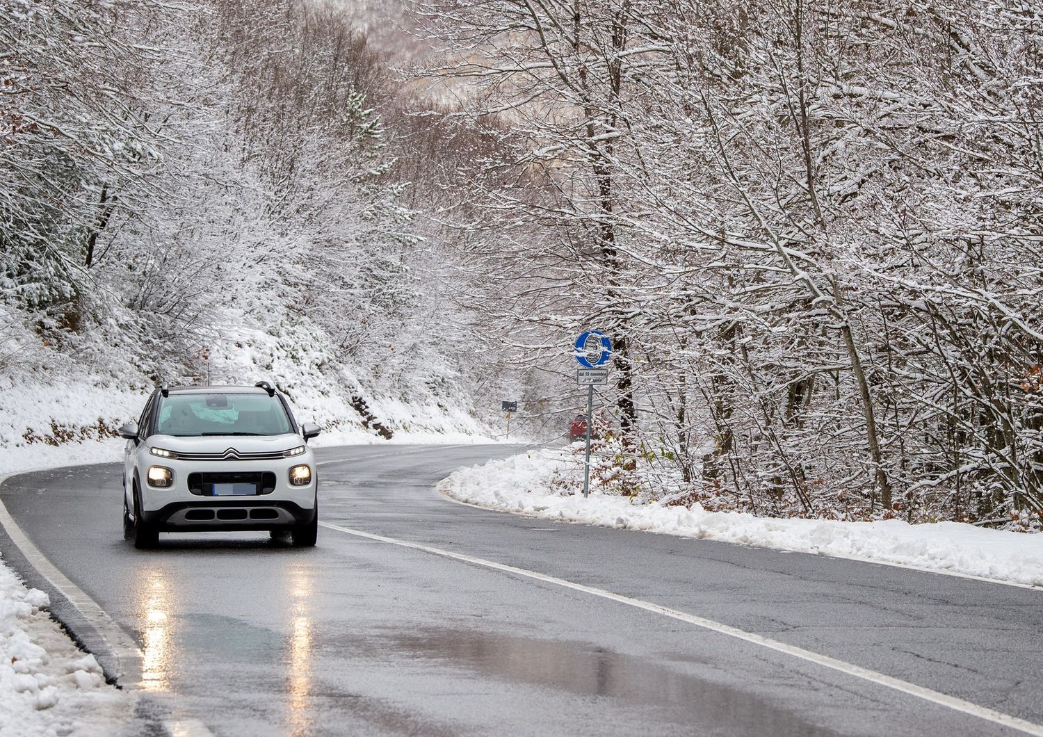 Neve nel centro Italia&nbsp;