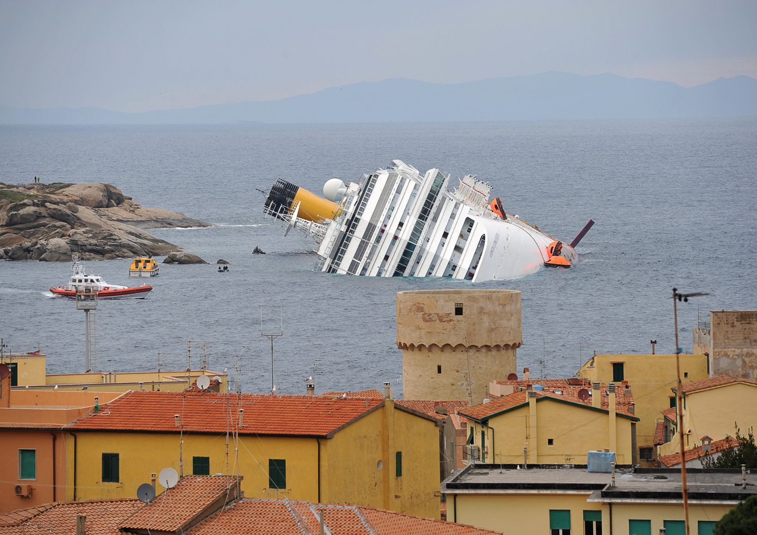 Tragedia della Costa Concordia al Giglio