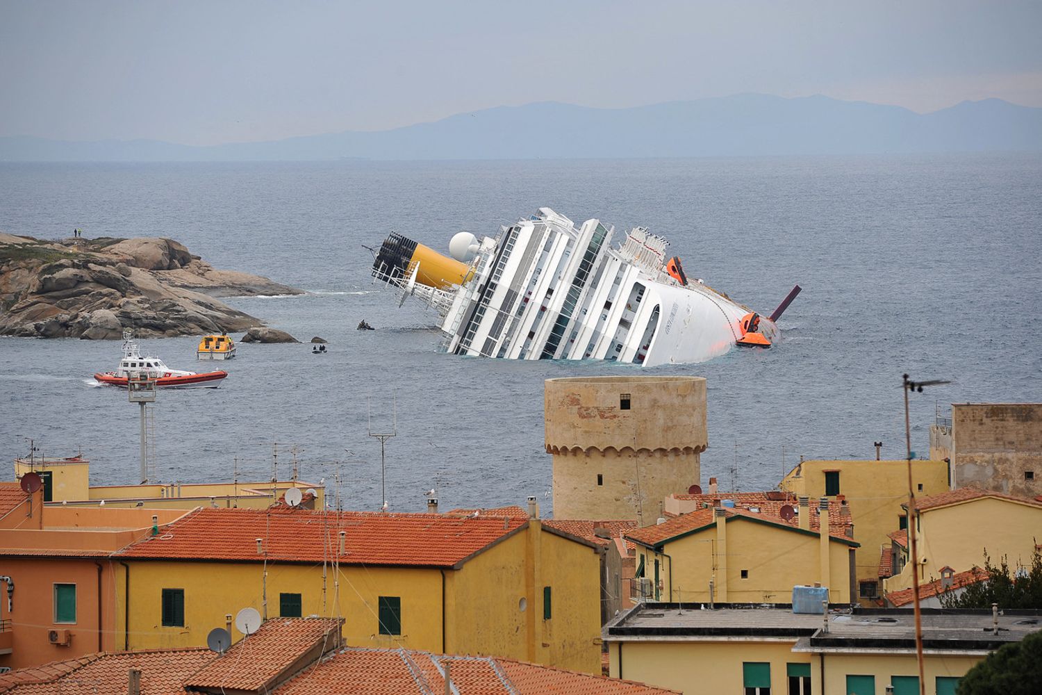 Tragedia della Costa Concordia al Giglio