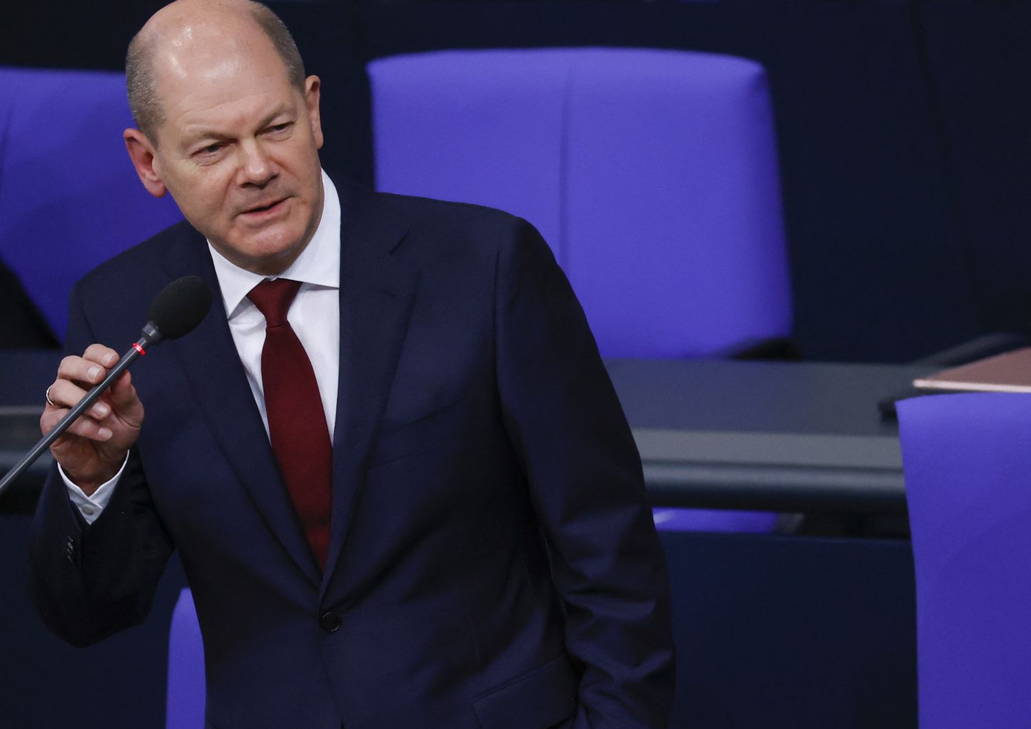 Il cancelliere tedesco, Olaf Scholz