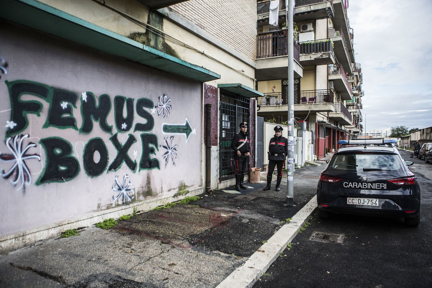 La palestra di Ostia dove &egrave; stato aggredito il giornalista Daniele Piervincenzi &nbsp;