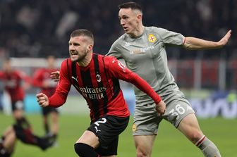 Un momento del mutch Milan-Genoa di Coppa Italia&nbsp;