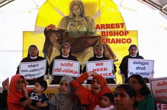 La protesta delle suore in India contro &quot;Monsignor Franco&quot;