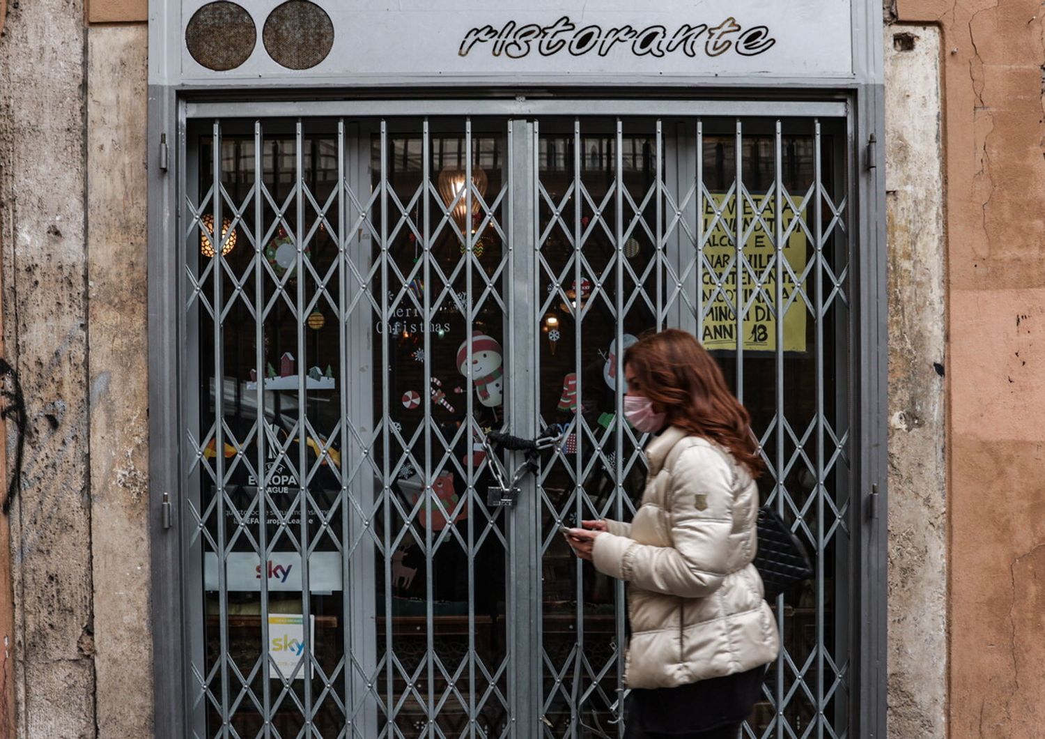 Negozi chiusi a Roma