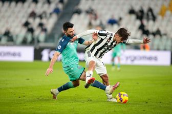 Un'azione di Paulo Dybala&nbsp;