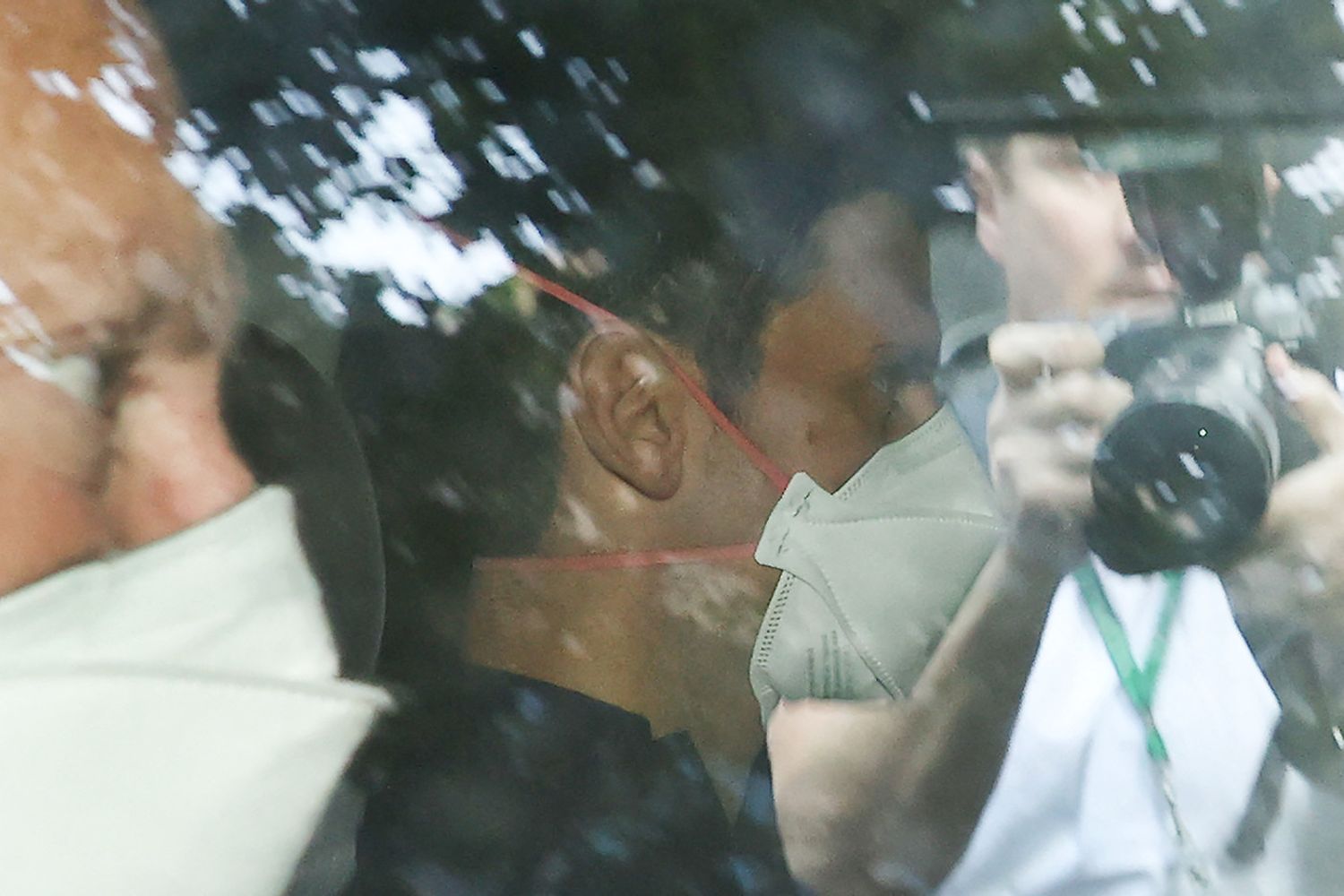 Novak Djokovic al suo arrivo negli uffici dei suoi legali australiani&nbsp;