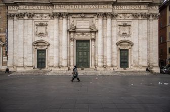 Roma svuotata dalla variante Omicron