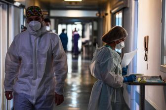 Ospedale di Cremona, reparto Covid