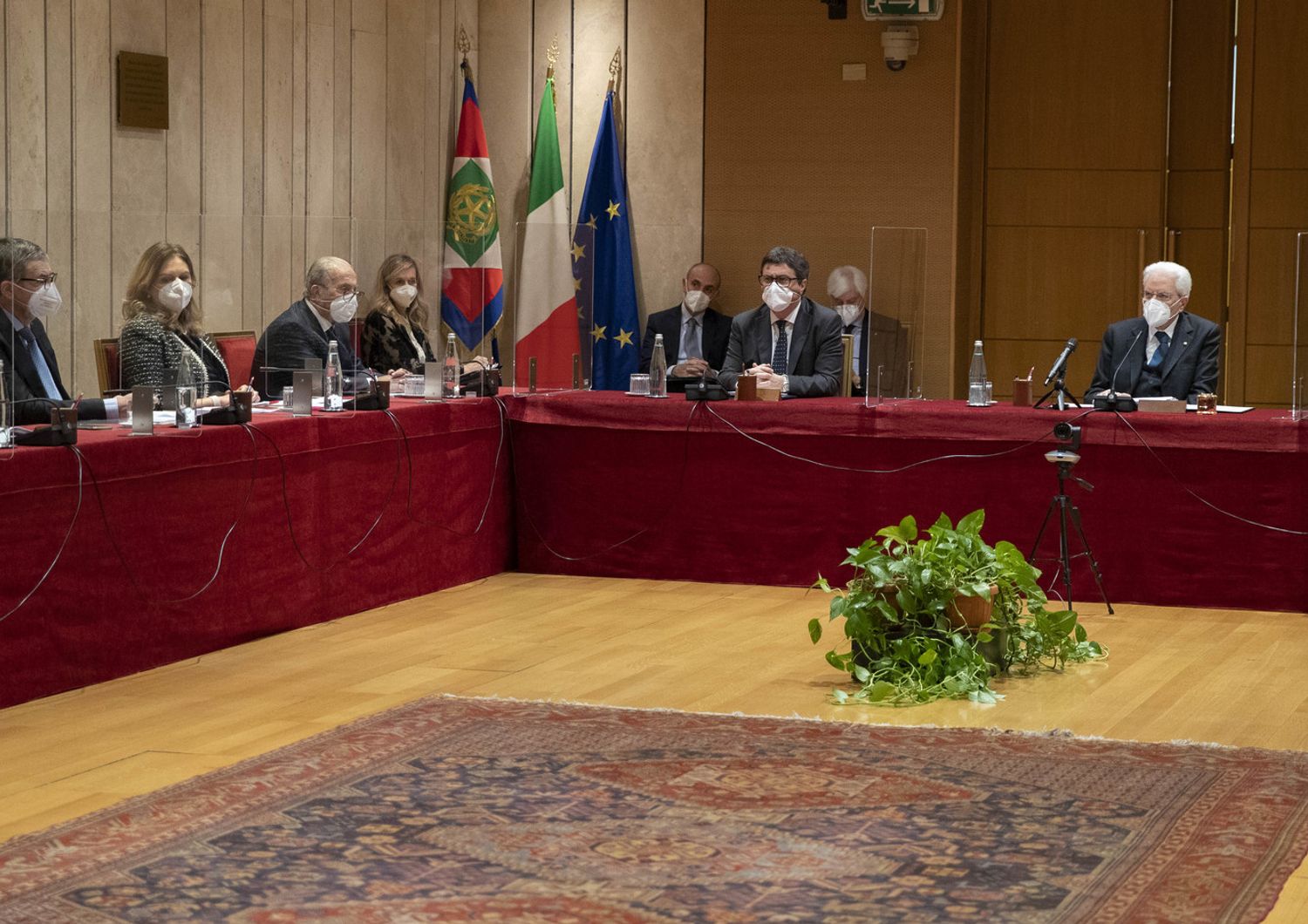 Il Plenum del Csm presieduto dal Capo dello Stato Sergio Mattarella&nbsp;