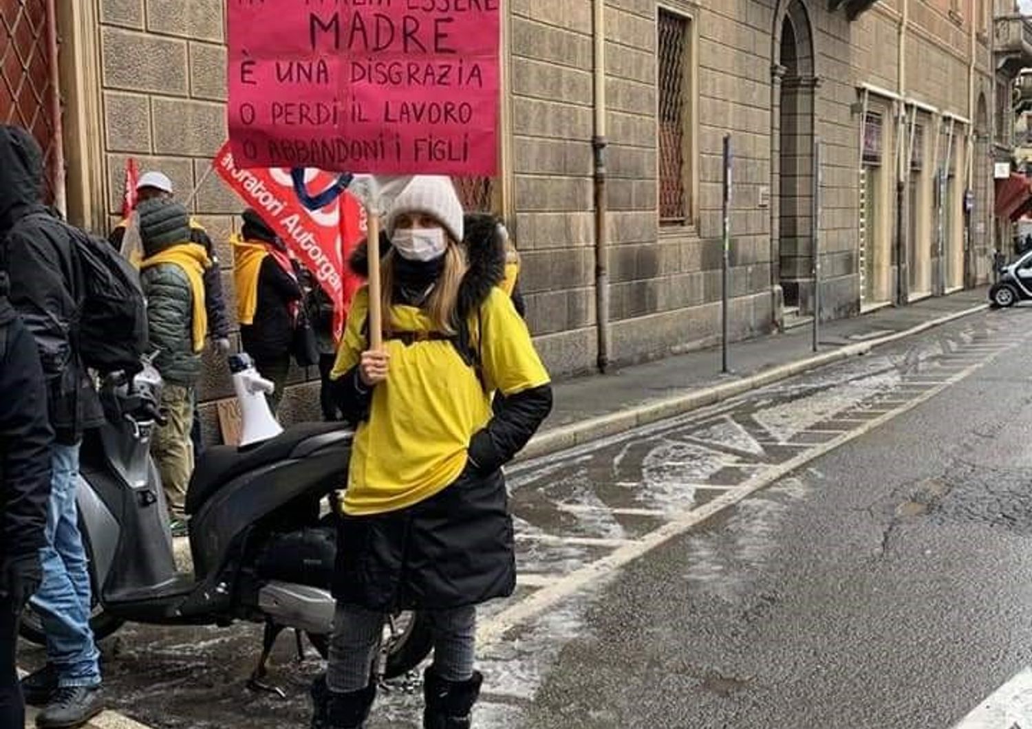 &nbsp;Una manifestazioni delle madri lavoratrici a Bologna&nbsp;&nbsp;