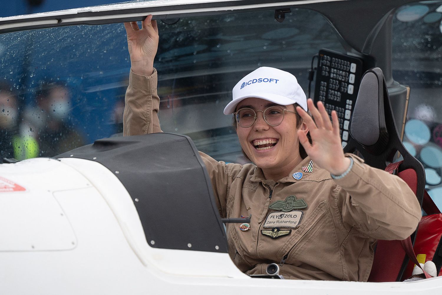 Zara Rutherford &nbsp;