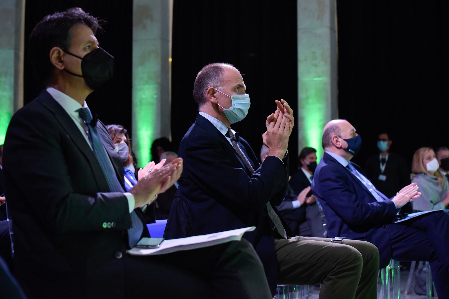 Giuseppe Conte ed Enrico Letta