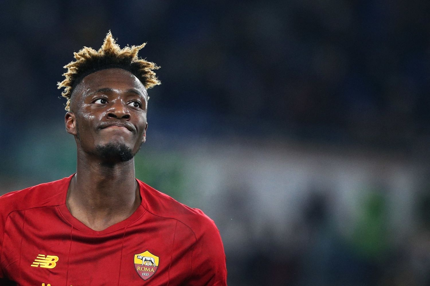 Abraham, attaccante della Roma