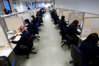 Operatori di un call center&nbsp;
