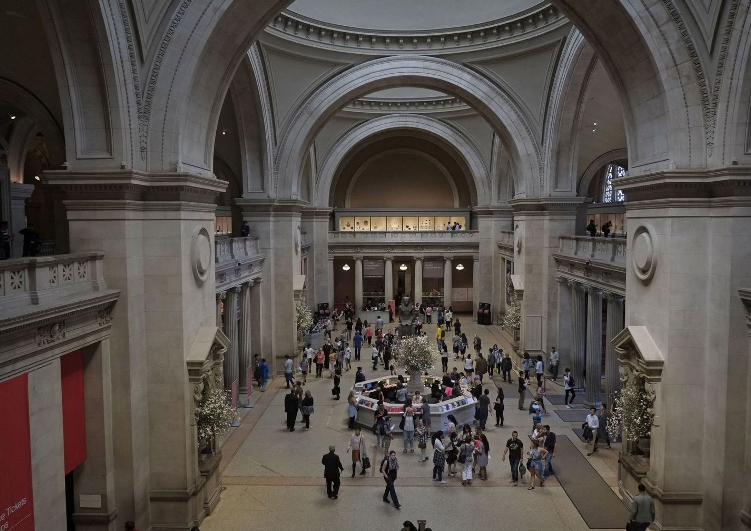 L'ingresso del Met di New York