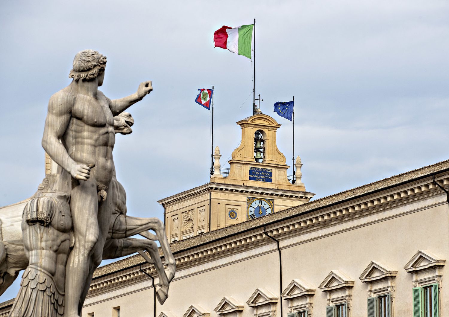 Una veduta del Palazzo del Quirinale