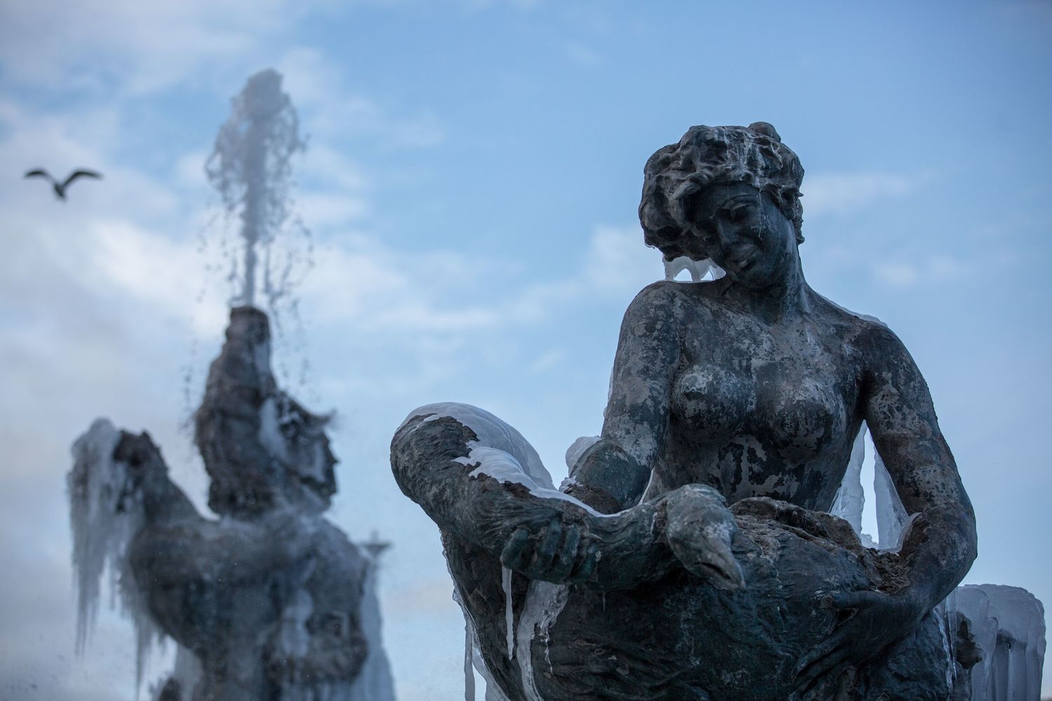 La fontana delle Naiadi a Piazza Esedra, Roma&nbsp;
