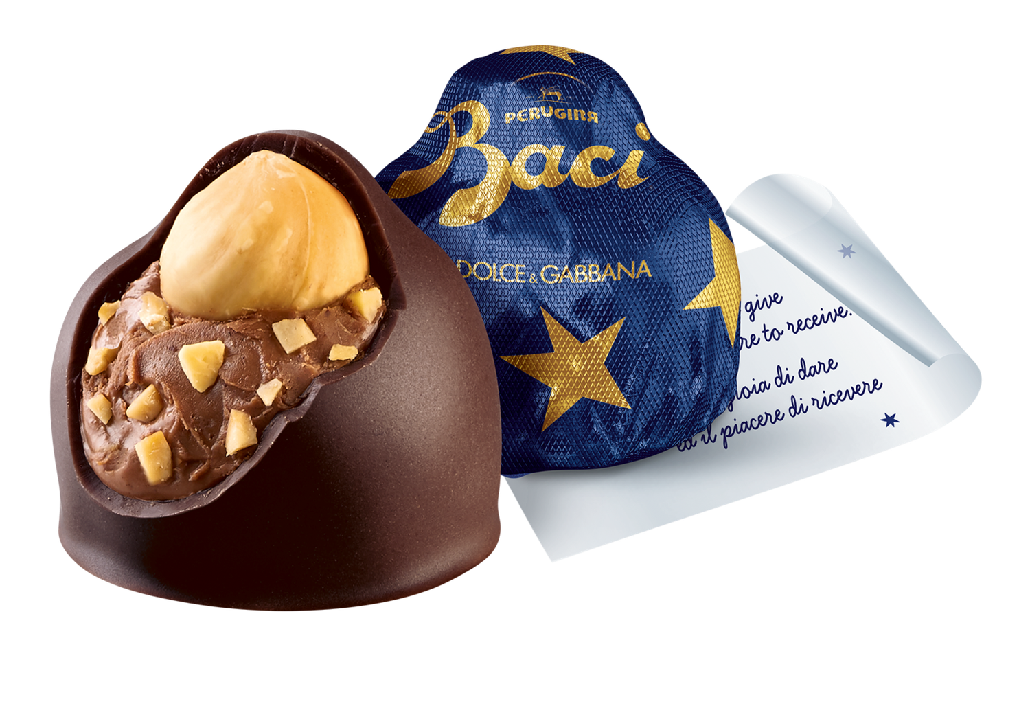 Cioccolatino frasi d&#39;amore 100 anni Bacio Perugina