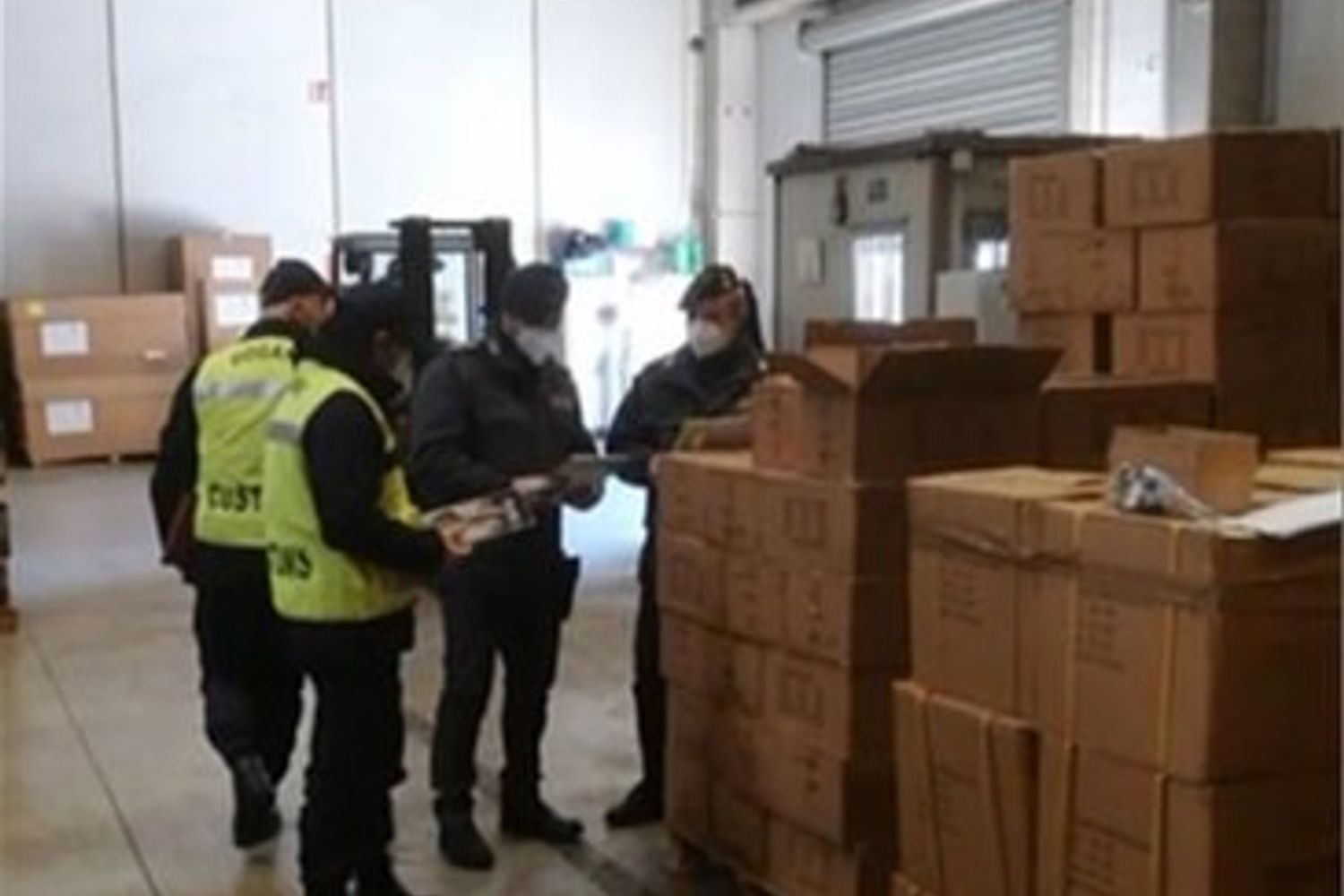 L'intervento della Guardia di Finanza&nbsp;