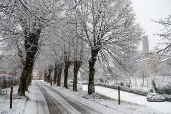 Neve in provincia di Rieti&nbsp;