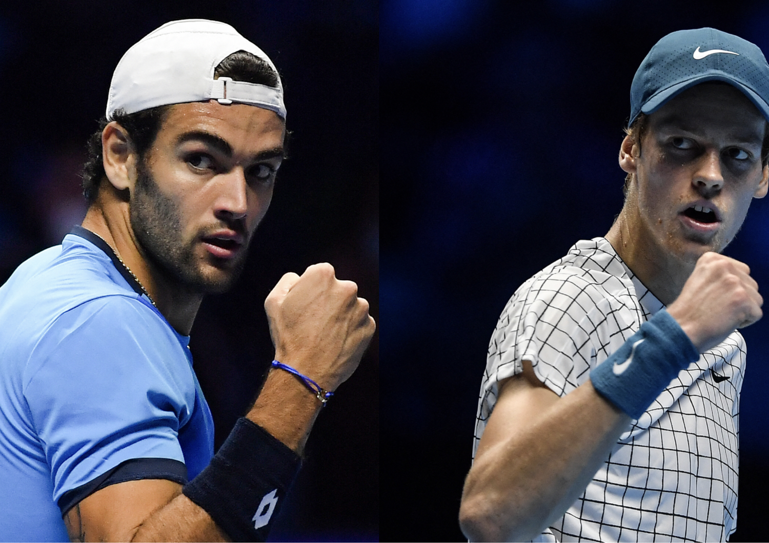 Matteo Berrettini e Jannick Sinner