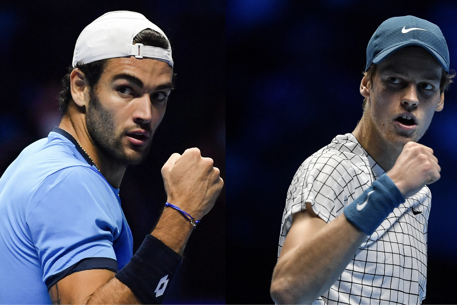 Matteo Berrettini e Jannick Sinner
