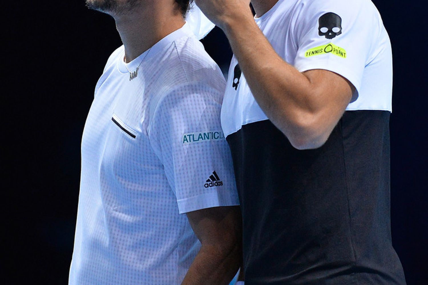 Fabio Fognini e Simone Bolelli nel 2015 agli Australian Open