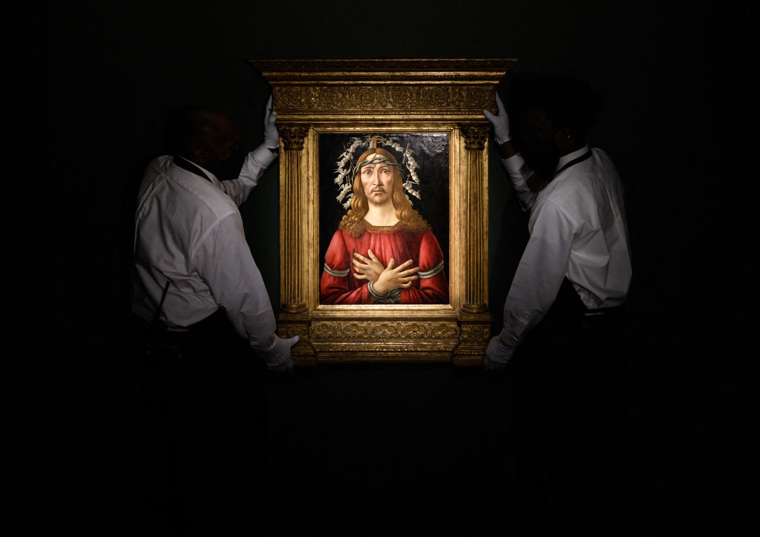 &quot;L'uomo dei dolori', di Sandro Botticelli venduto all'asta da Sotheby's&nbsp;