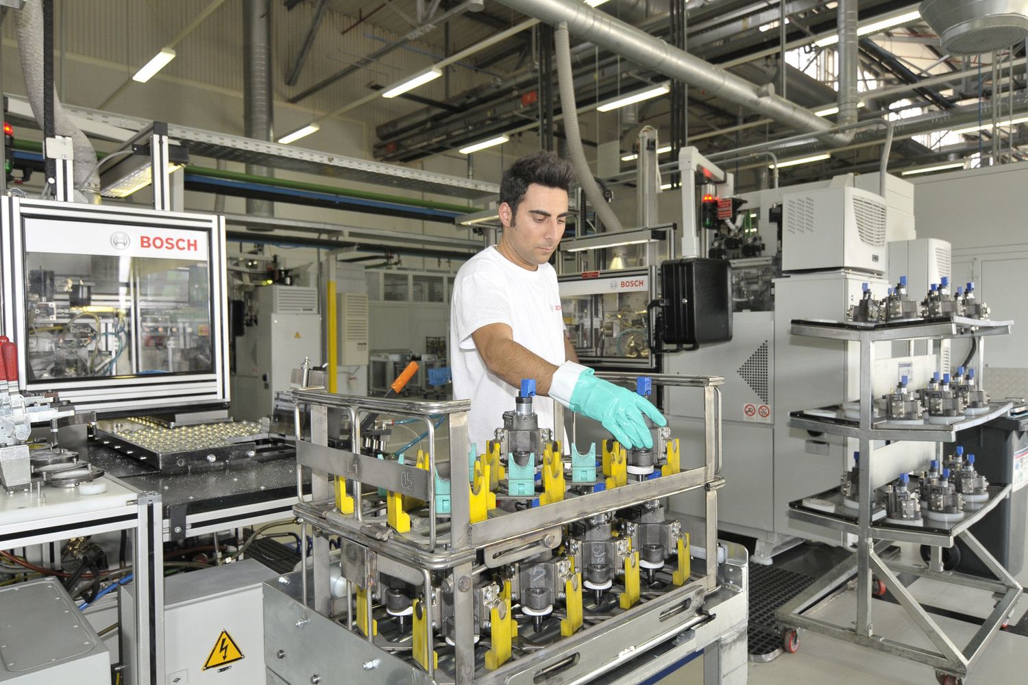 Lo stabilimento della Bosch di Bari&nbsp;