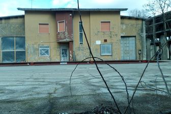 &nbsp;L'ingresso dell'ex Isochimica ad Avellino