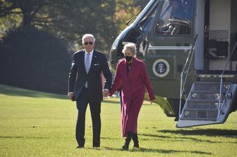 Il presidente Usa Joe Biden e la First Lady Jill Biden&nbsp;