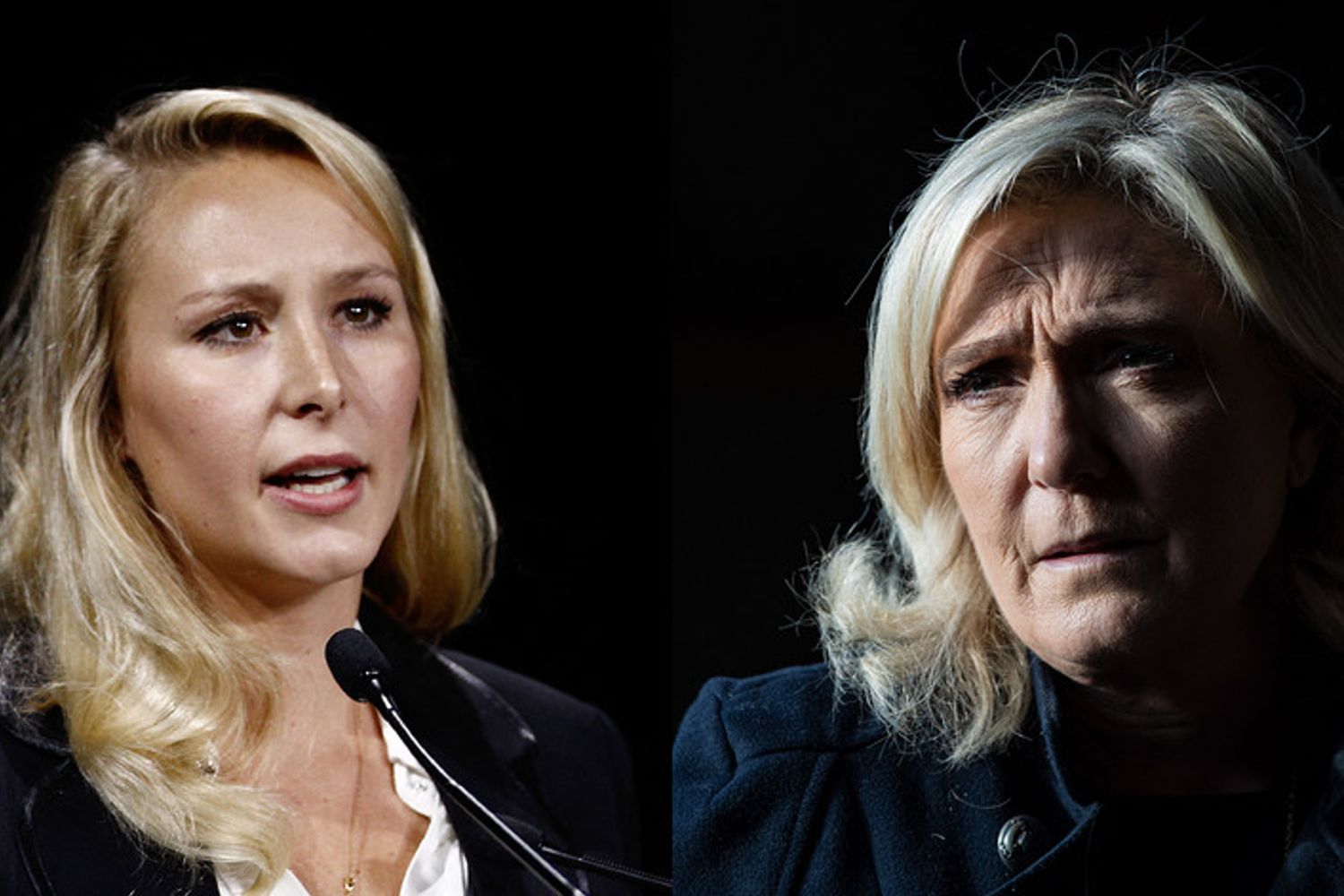 Marion Marechal e Marine Le Pen