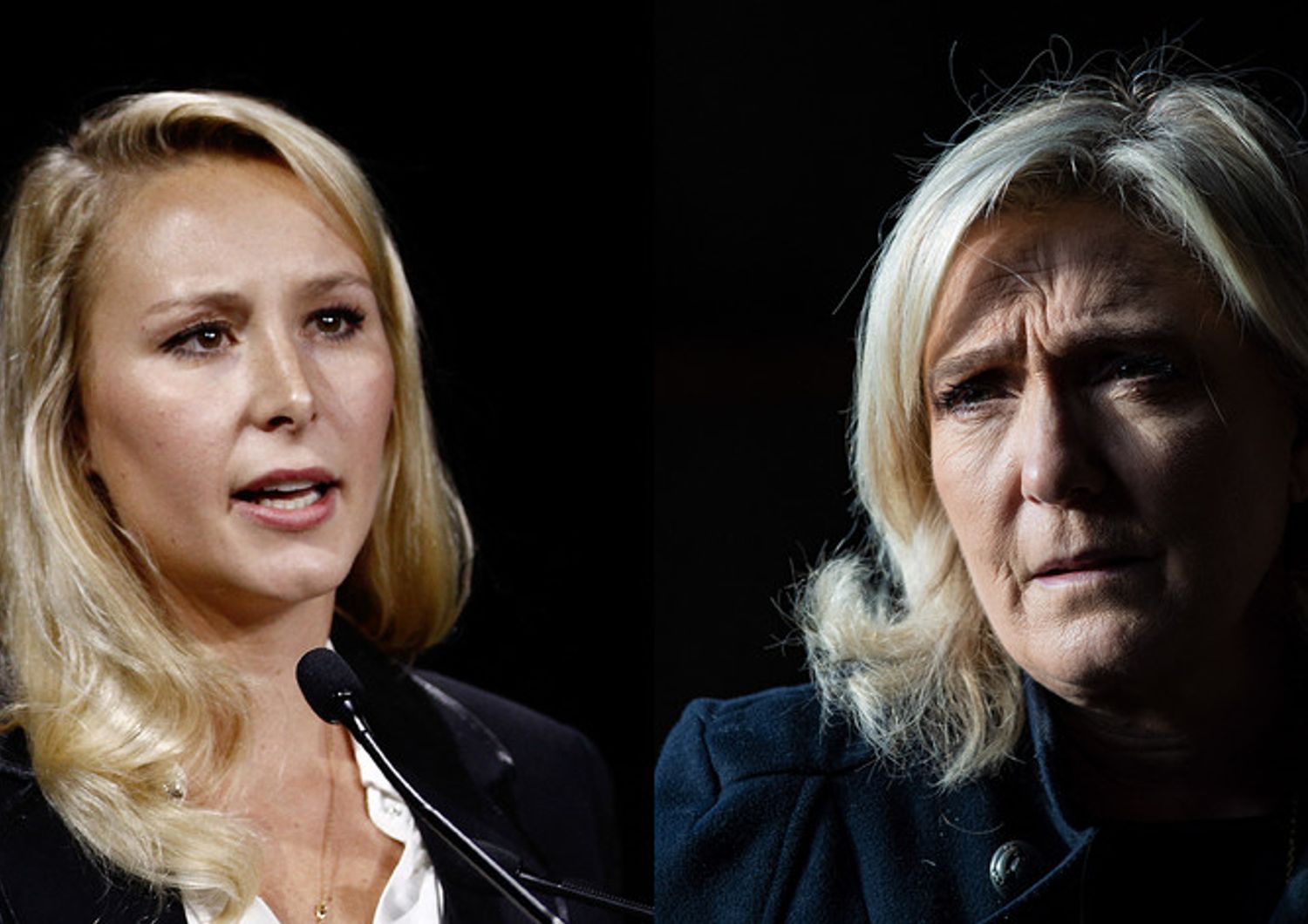 Marion Marechal e Marine Le Pen