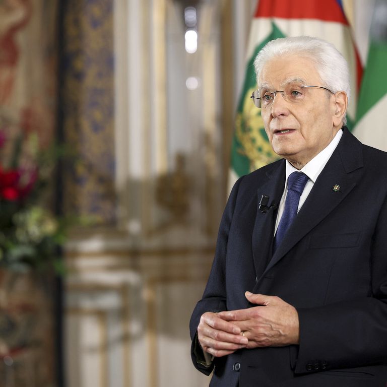 Il Presidente della Repubblica Sergio Mattarella&nbsp;