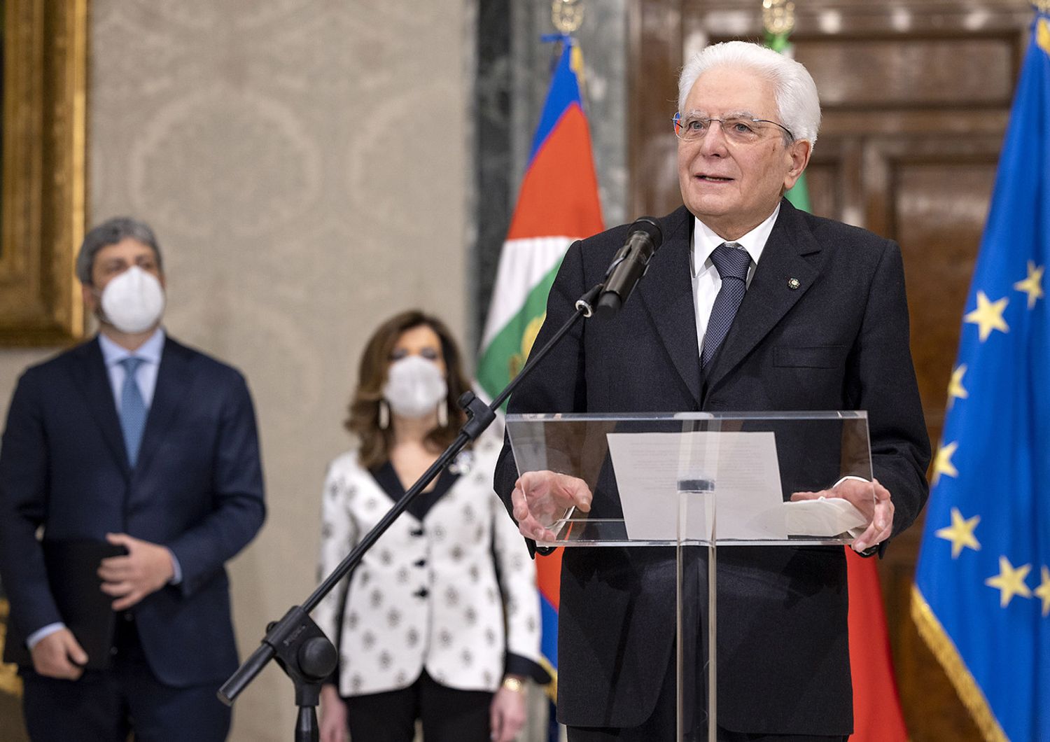 Il presidente della Repubblica Sergio Mattarella&nbsp;