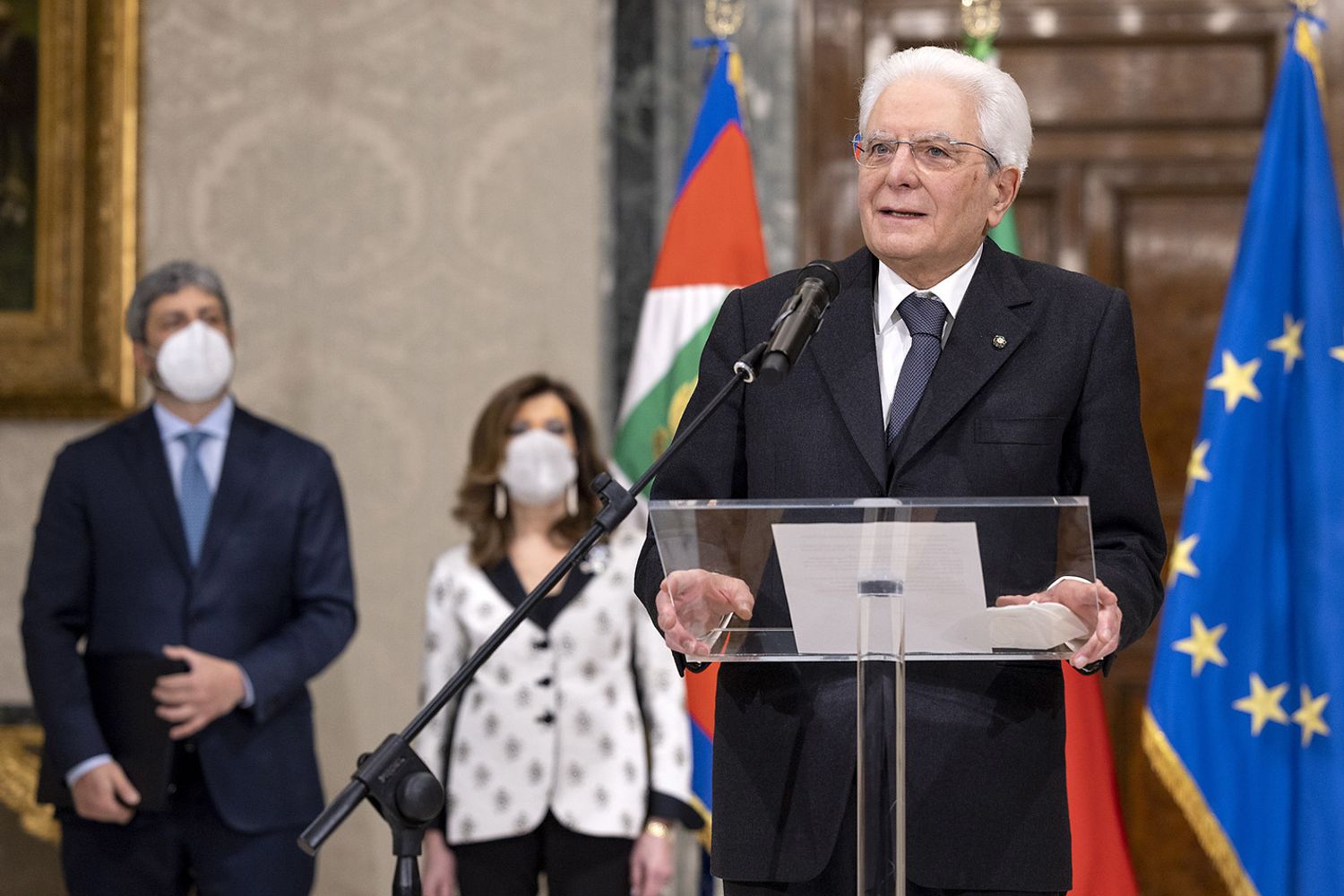 Il presidente della Repubblica Sergio Mattarella&nbsp;
