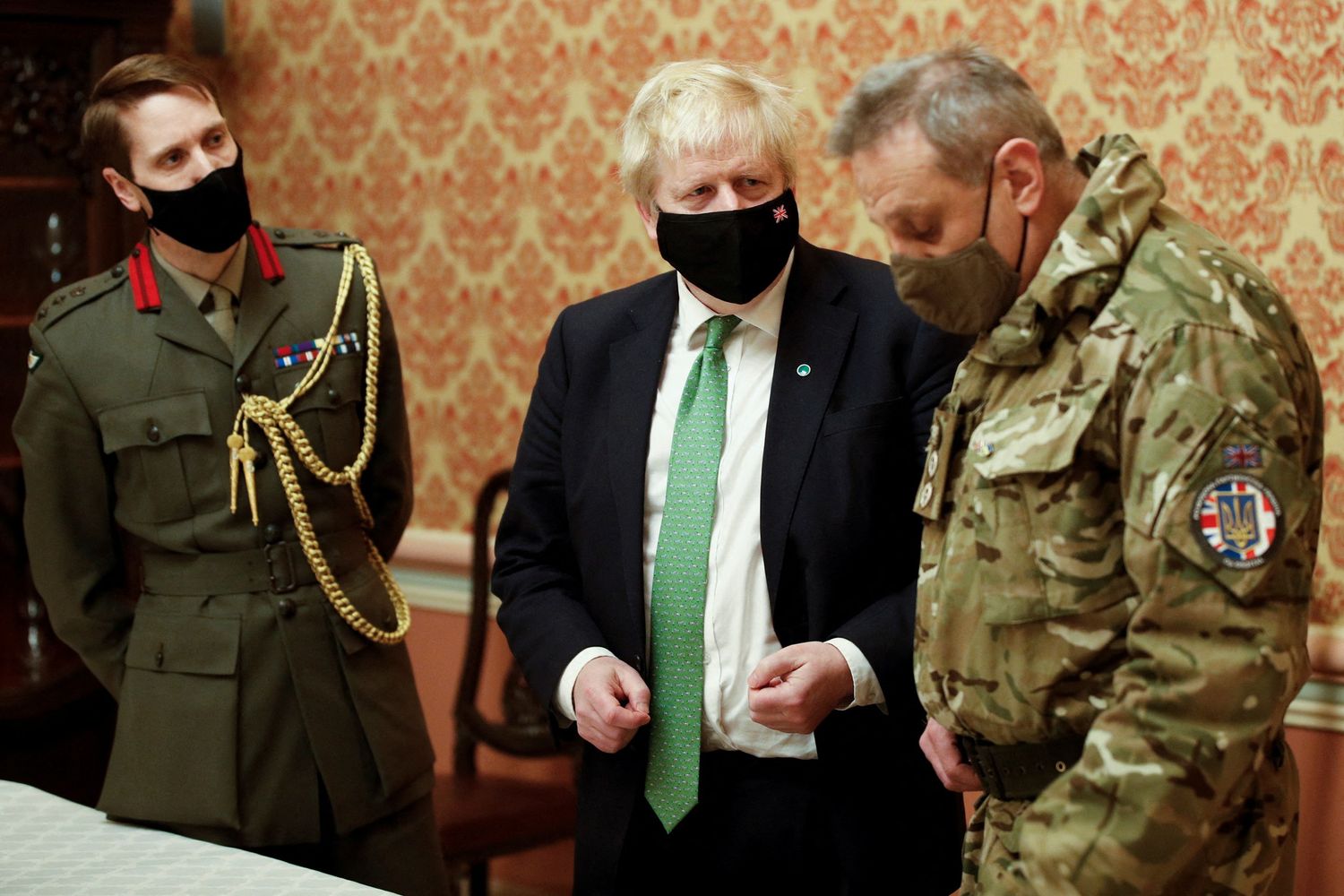 Boris Johnson in visita a Kiev